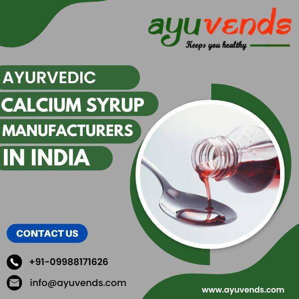  ayurvedic calcium syrup manufacturers